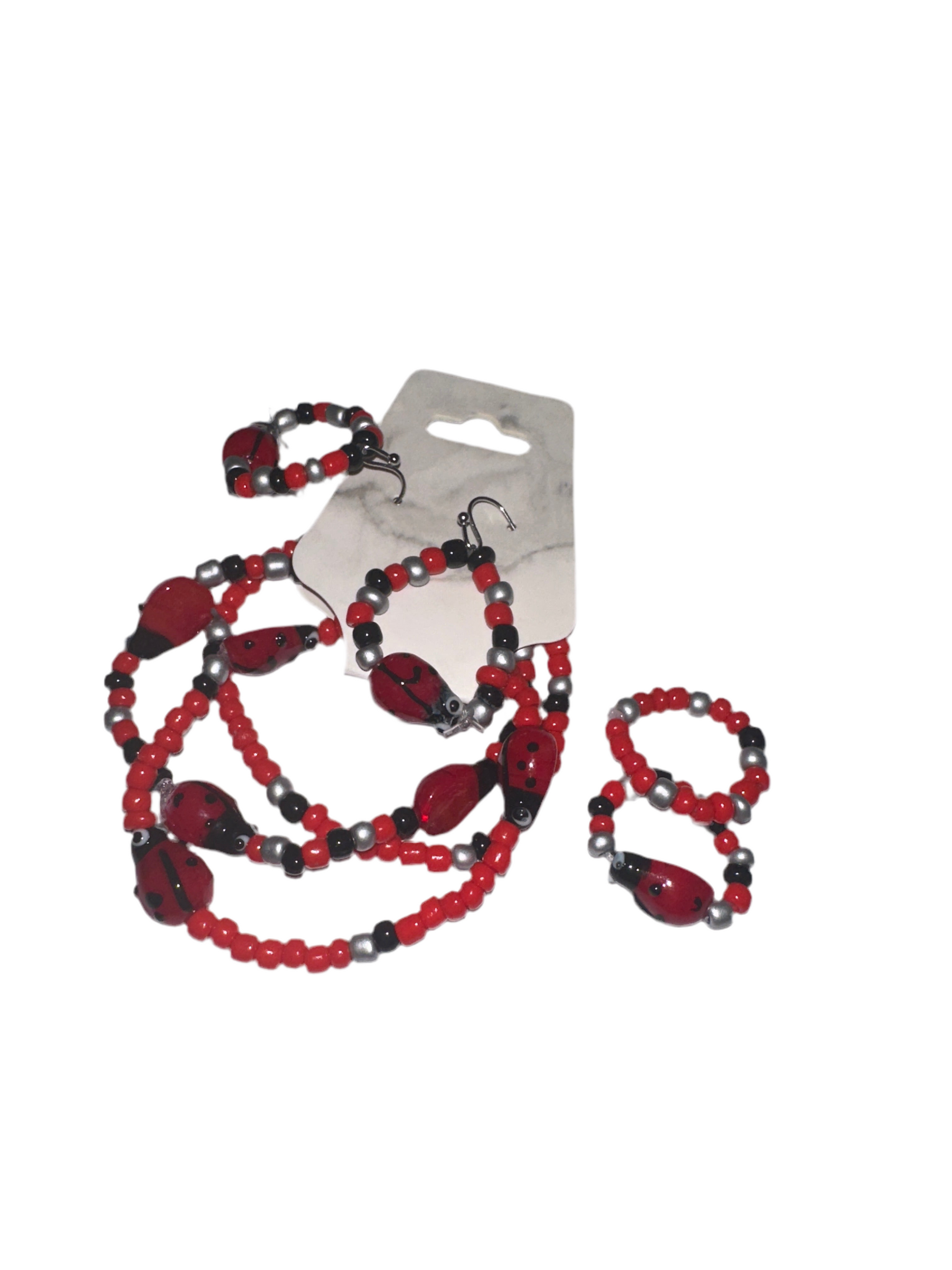 Ladybug Earrings set