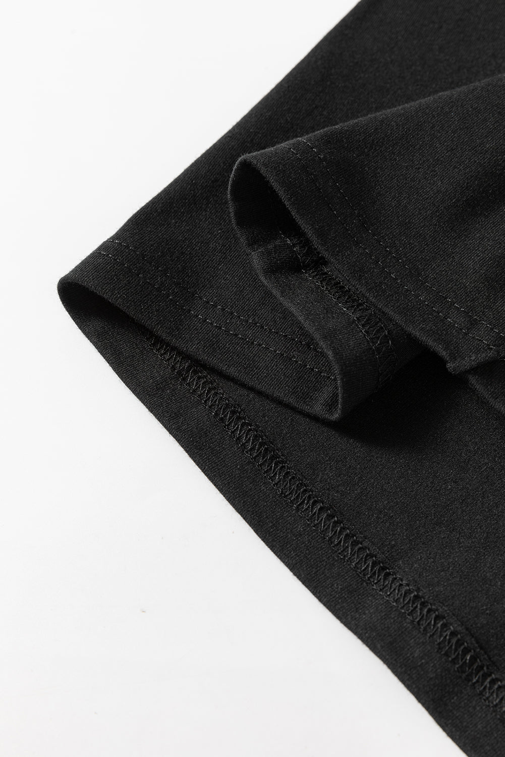 Gray Crew Neck Pleated Tank Top