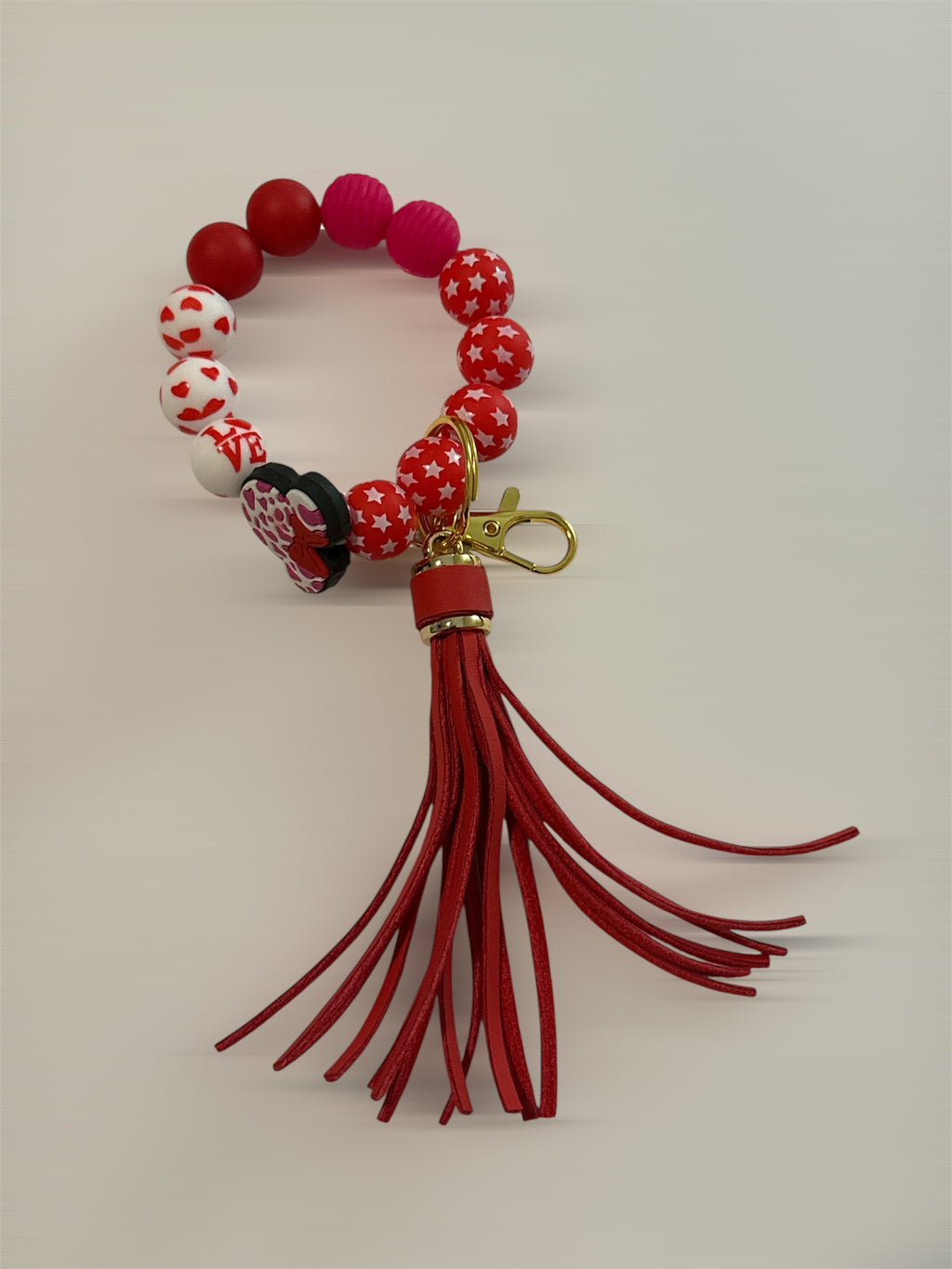 Minnie Mouse Bracelet Keychain
