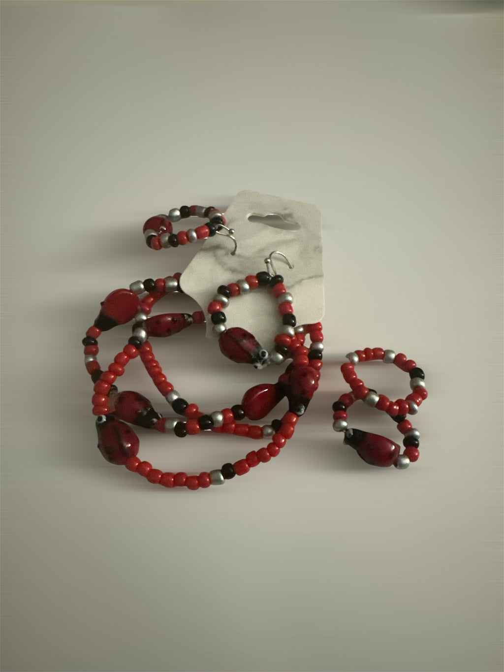 Ladybug Earrings set