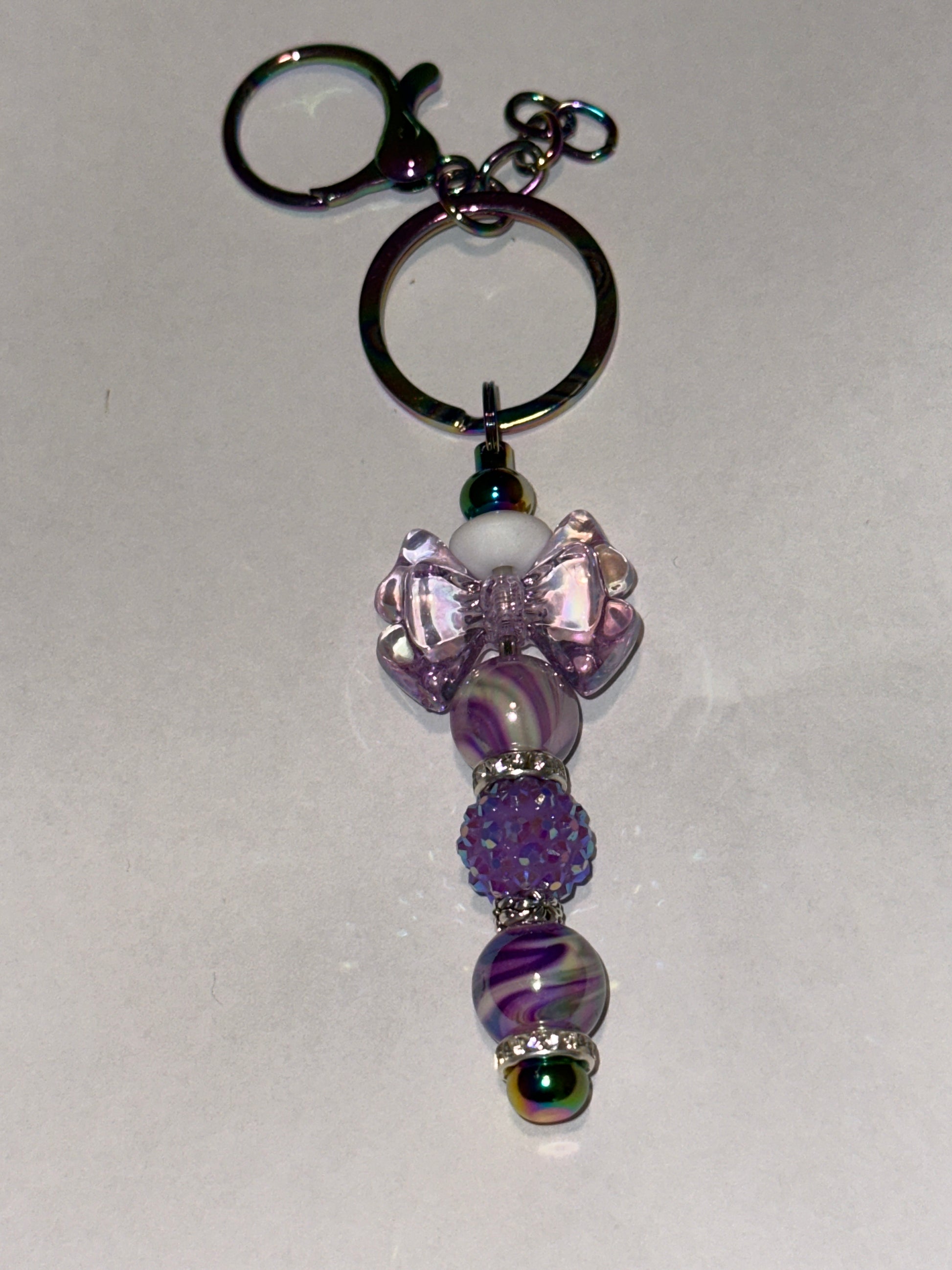 Purple keychain