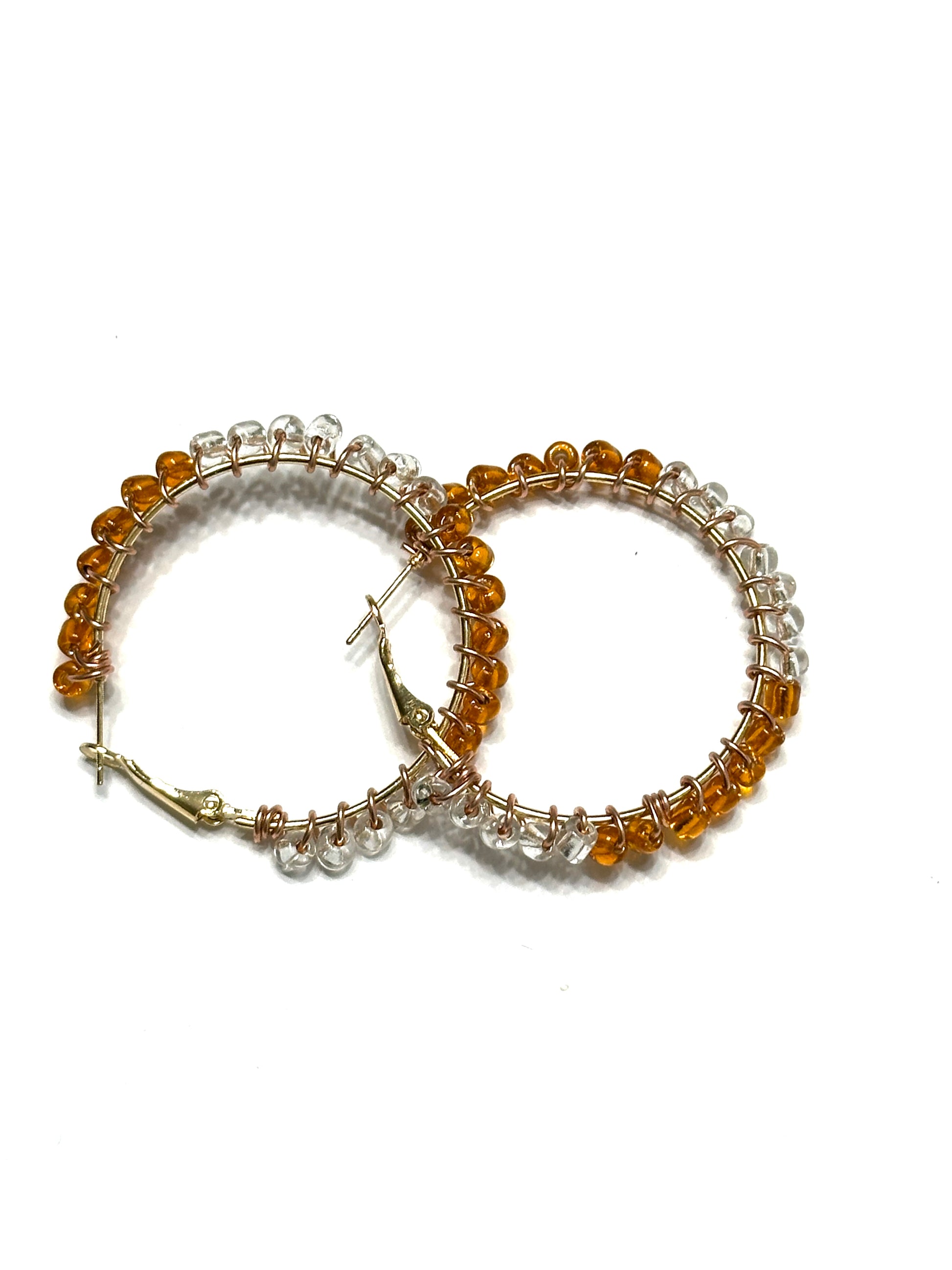 Hand Crafted Bead Earrings