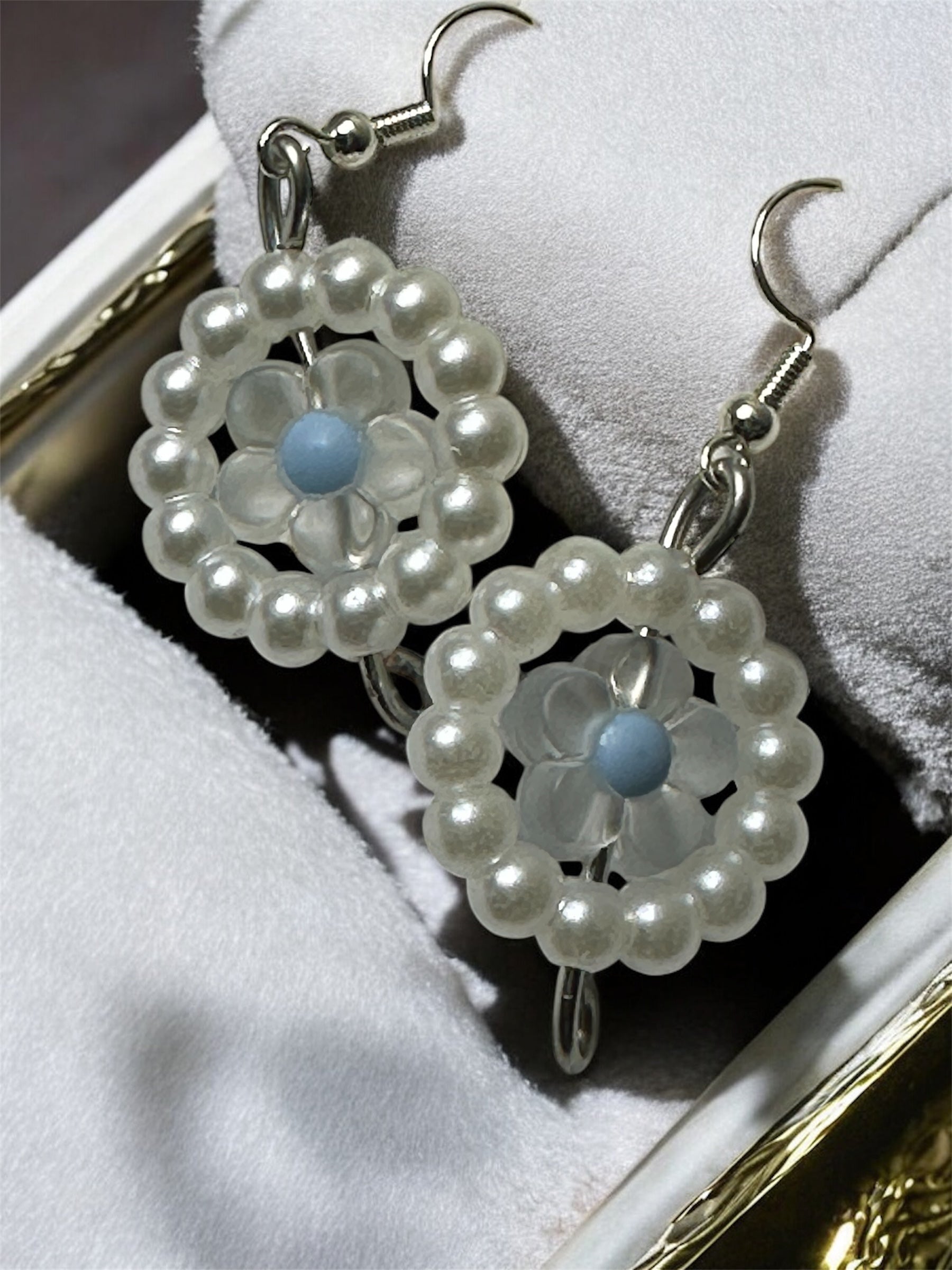 Flower Bead Earrings