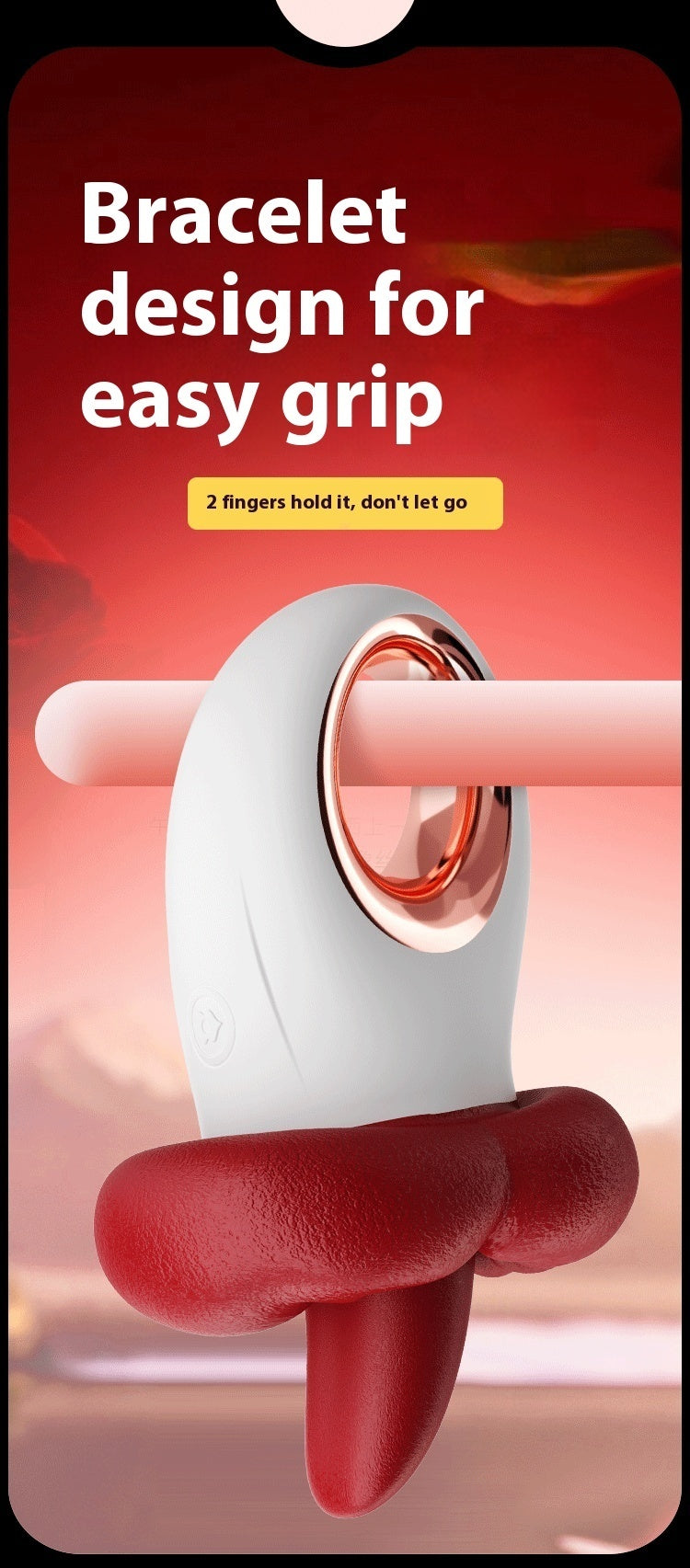 Red Lips Tongue Licking Big Mouth Lips Happy Honey Tongue For Women