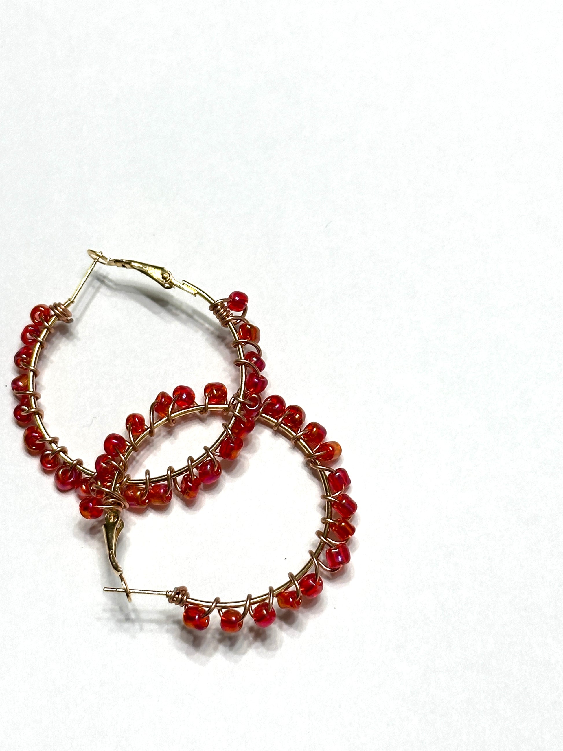 Seeded Beads Earrings