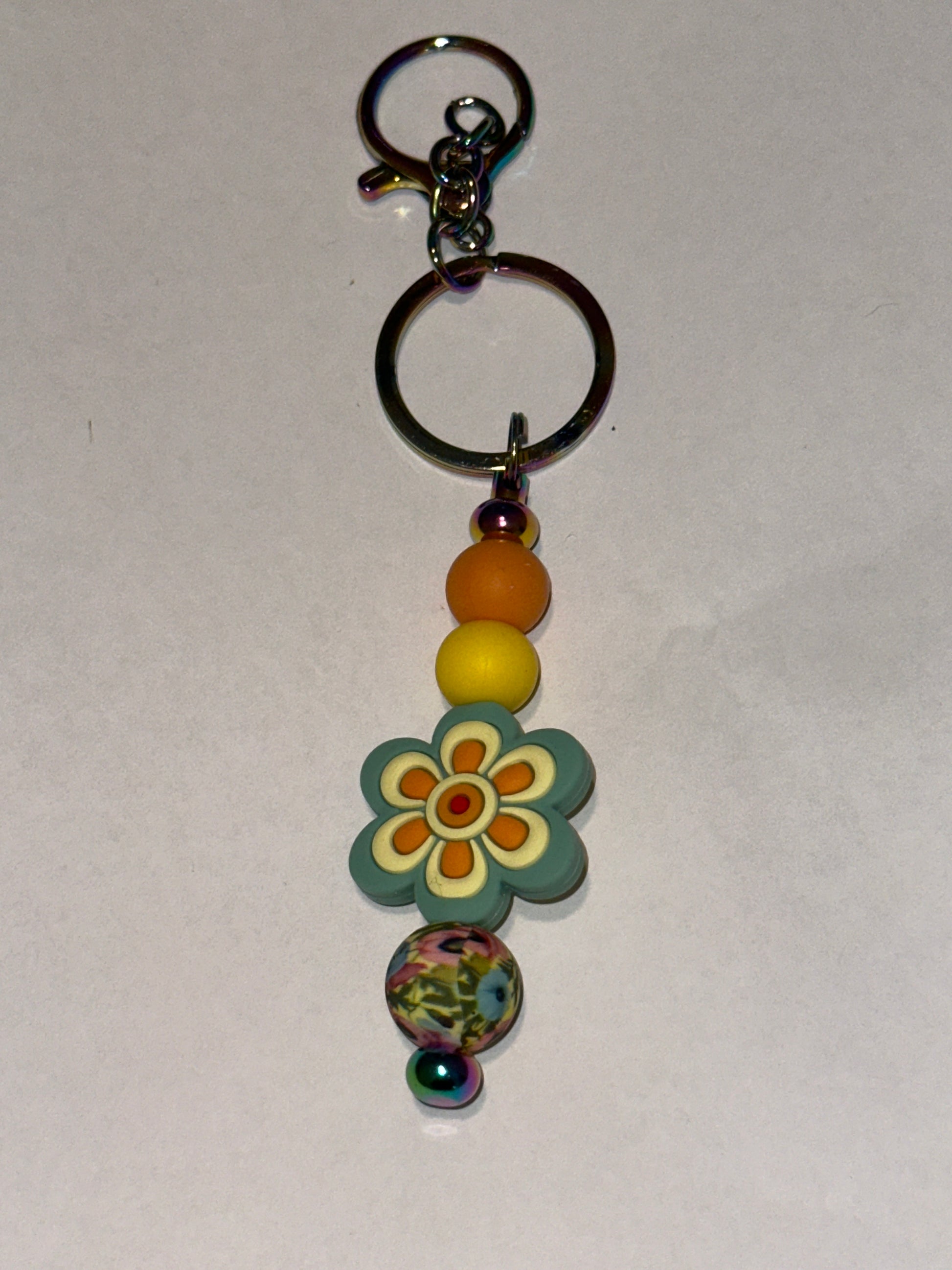 Spring color Keychain