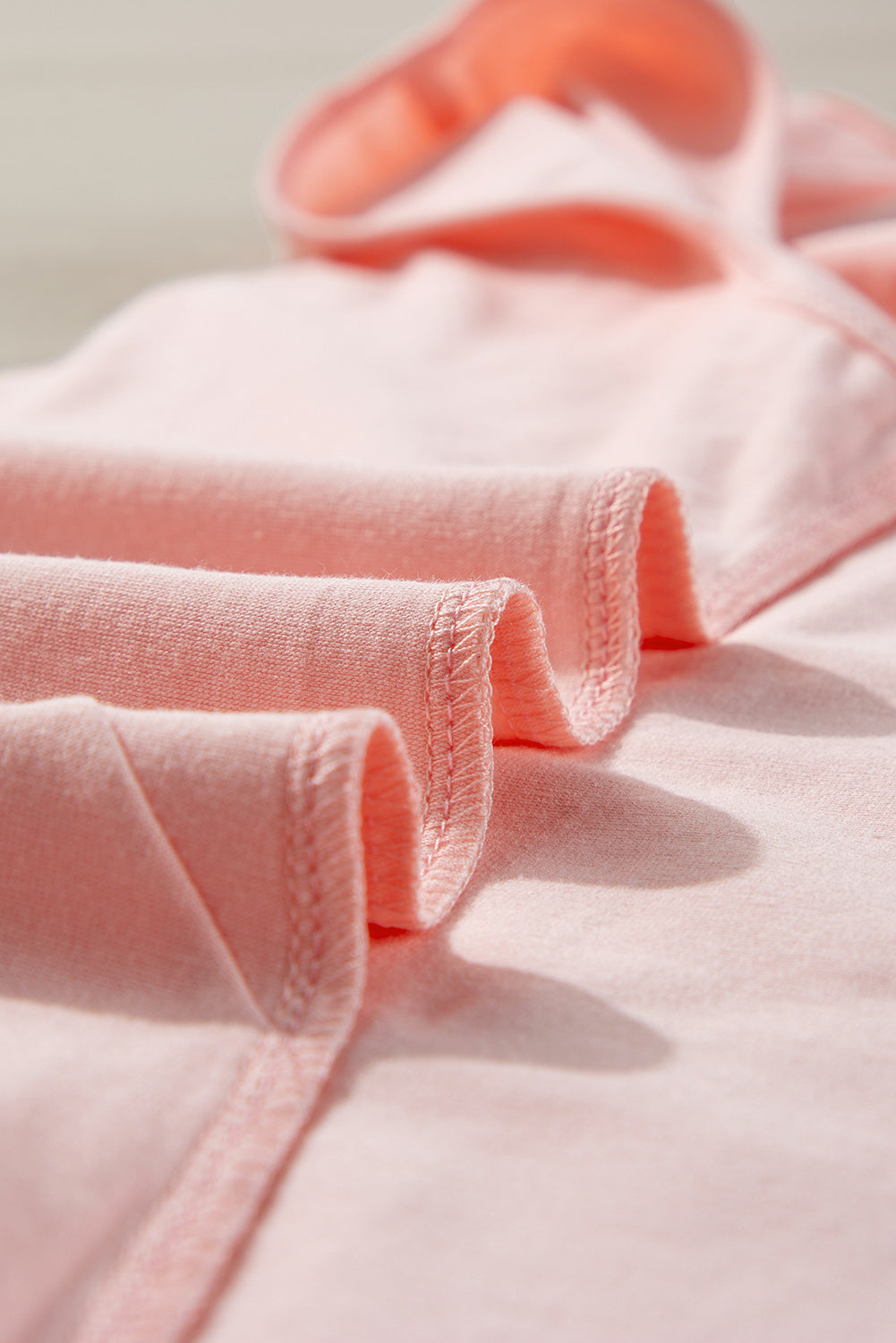 Gray Crew Neck Pleated Tank Top